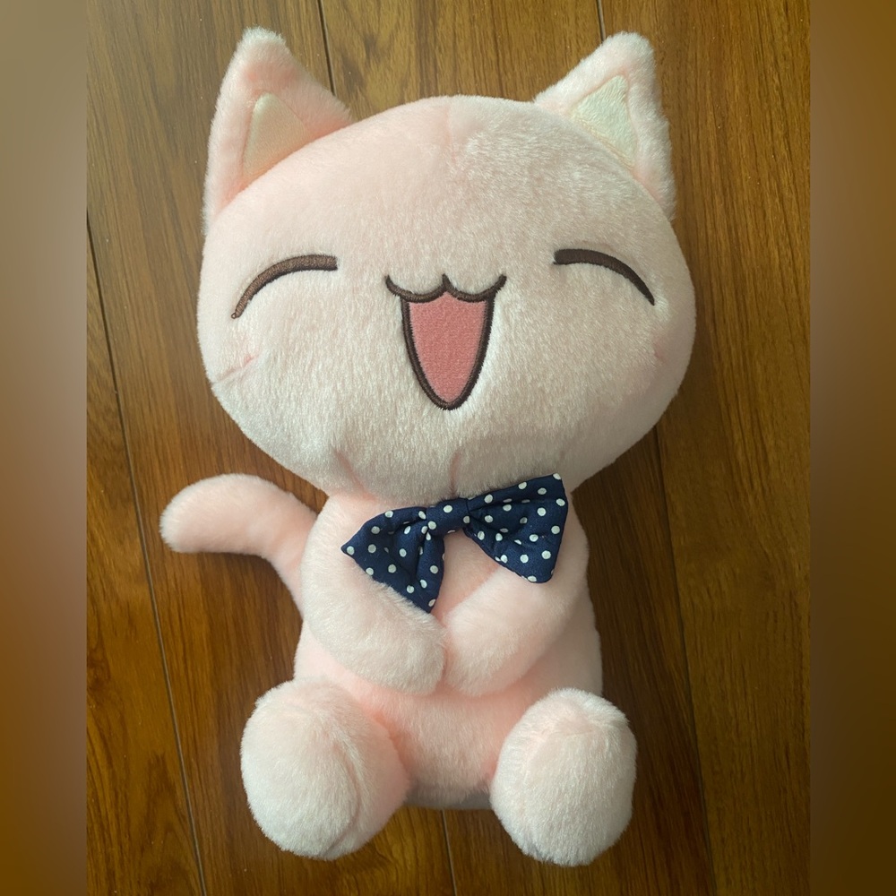 Pink Cat Stuffy